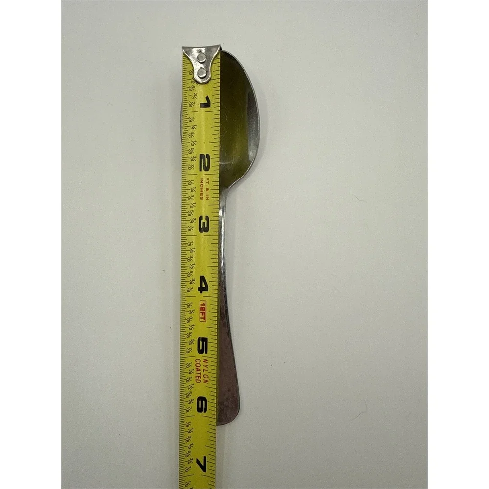 1 Hammered Antique Teaspoon Reed & Barton 18/8 Luxury Stainless‎ Korea Shiny